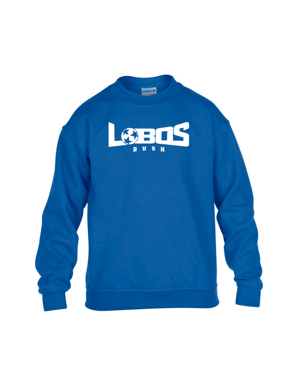 Blue Crew Sweatshirt (No Hoods)- 2014 LR Blue